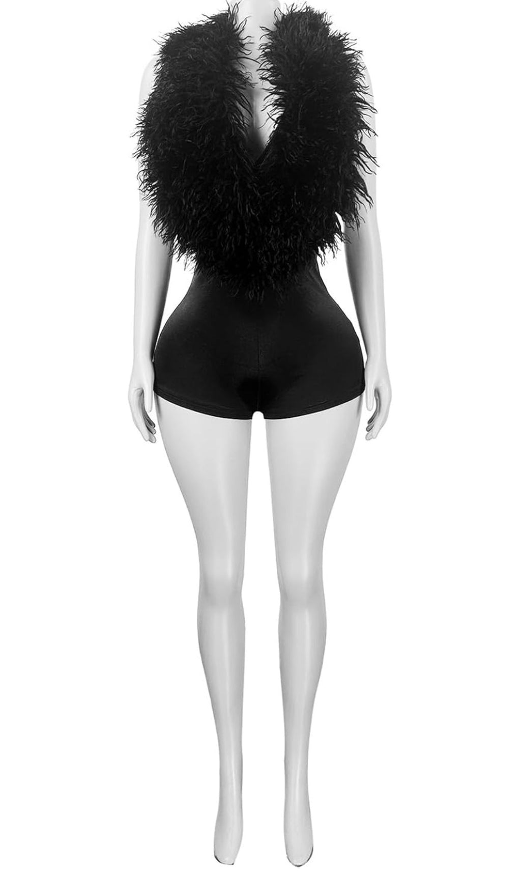 Ashley Fur Romper